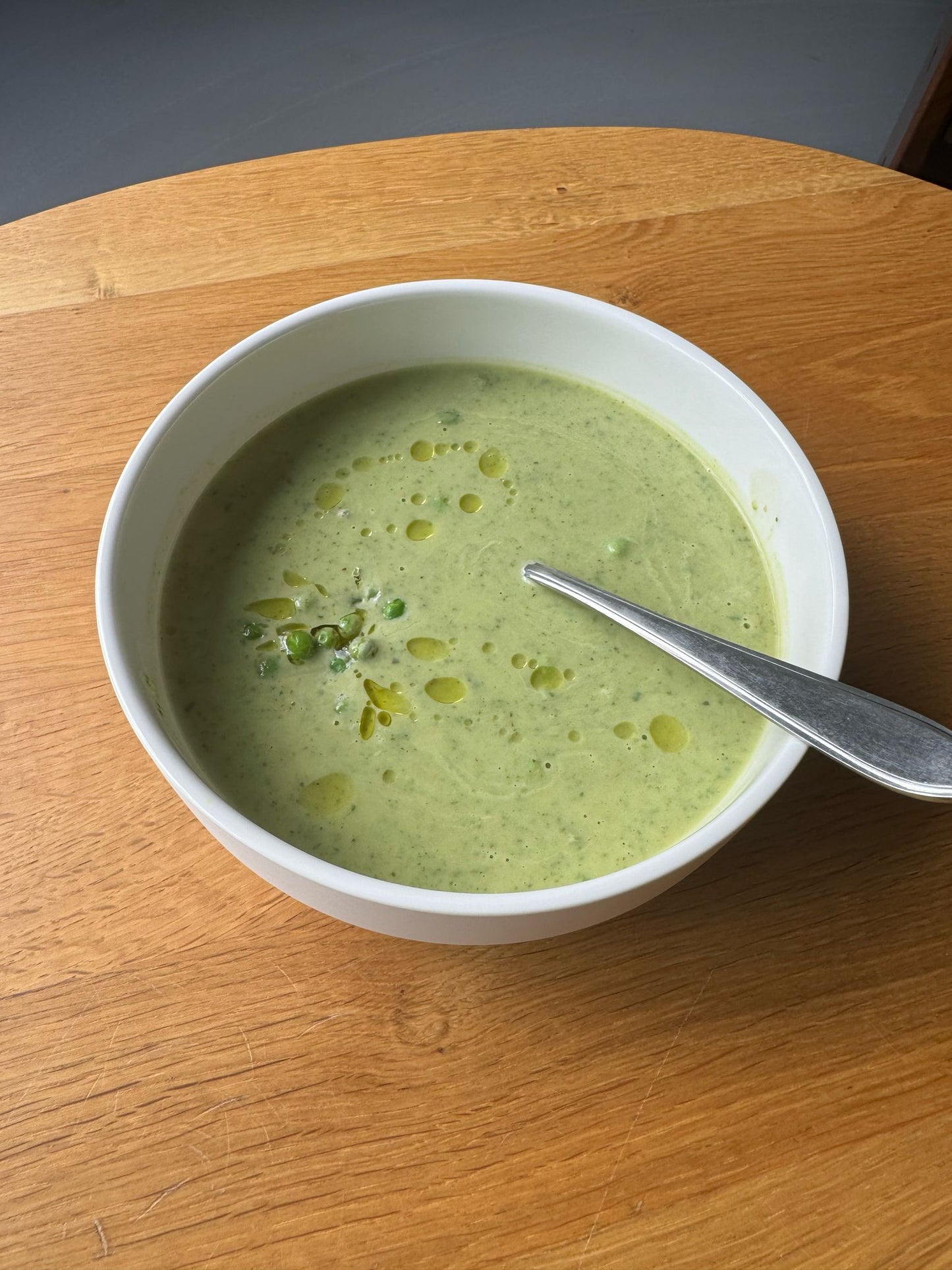 Broccoli-Courgette Soep met Kokosmelk